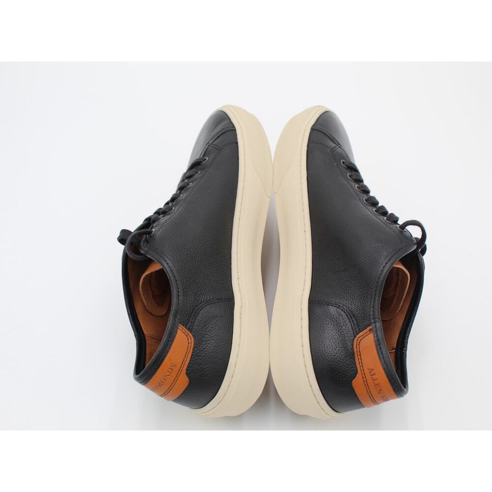 Allen Edmonds Sneakers Mens 11.5 Black Leather Casual Luxury Minimalist Travel - Picture 6 of 8